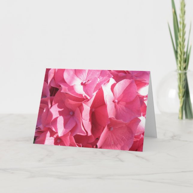 Carte Katie's Hydrangea 2 (Devant)