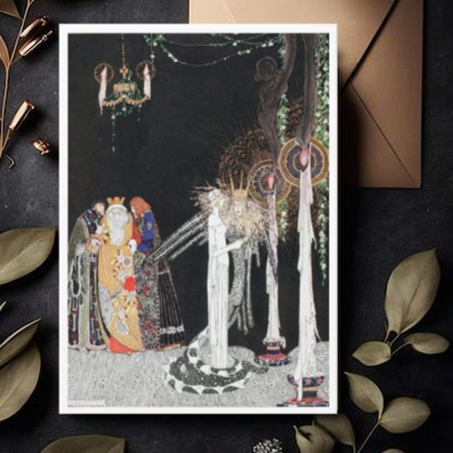 Carte Kay Nielsen Elle le vit pour la première fois (Créateur téléchargé)