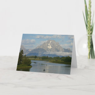 Carte Kayak dans le Parc national de Grand Teton