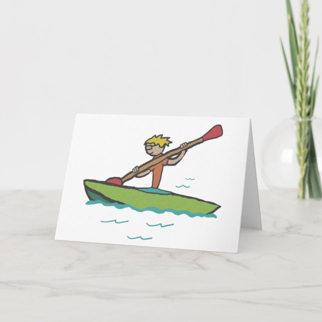 Carte Kayak Kayak (Devant)