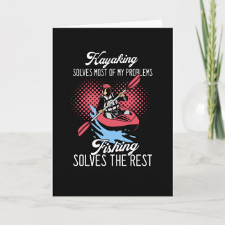 Carte Kayak, pêche amusante
