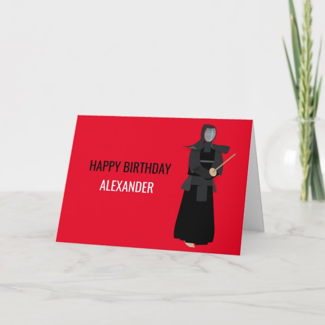 Carte Kendo (Devant)