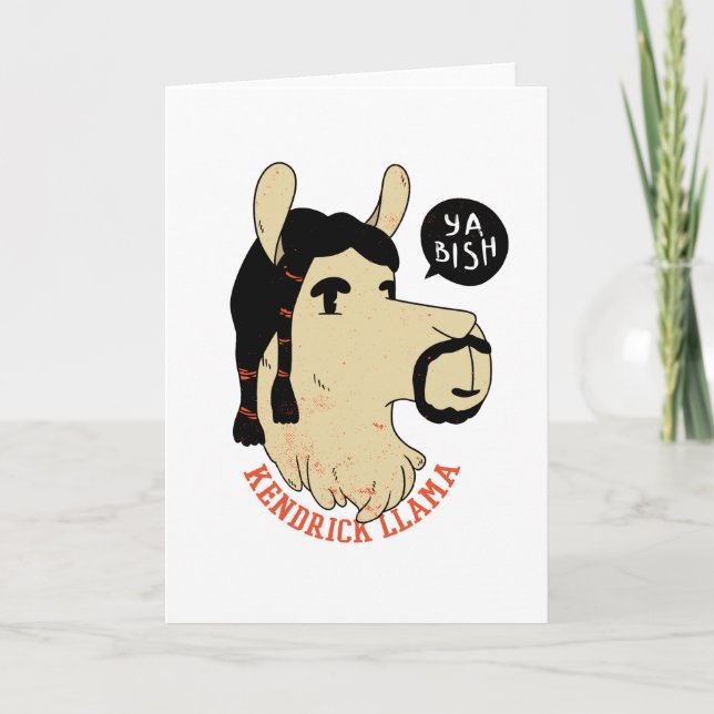 Carte Kendrick Llama (Devant)
