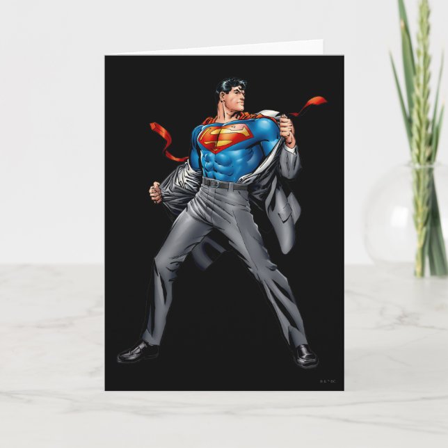 Carte Kent change en Superman (Devant)