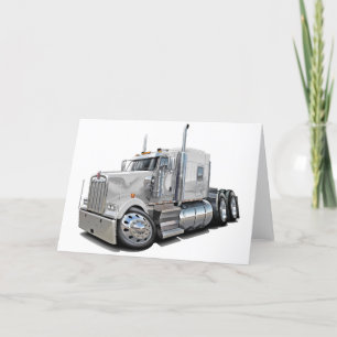 Carte Kenworth w900 Camion blanc