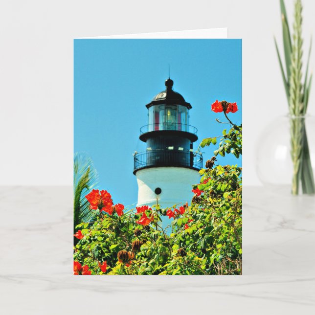 Carte Key West, Phare de Floride (Devant)