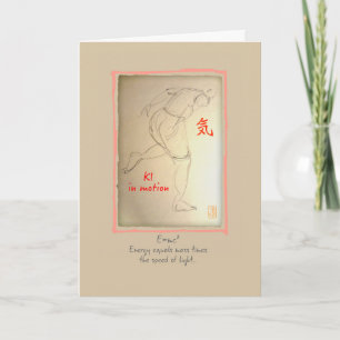 Carte "Ki in Motion Card" Merci Friend