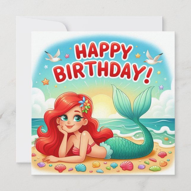 Carte Kid's birthday Card (Devant)
