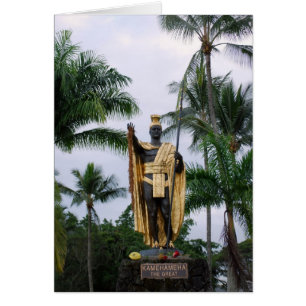 Carte King Kamehameha Statue