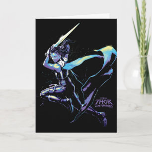 Carte King Valkyrie Illustration de personnage Art