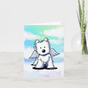 Carte KiniArt Westie Angel
