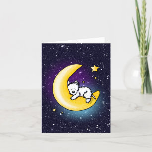 Carte KiniArt Westie Terrier