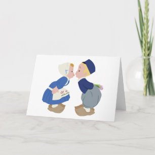 Carte Kissing Dutch