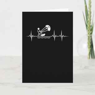 Carte Kitesurfing Pulse Kitesurfer Heartbeat Kiting