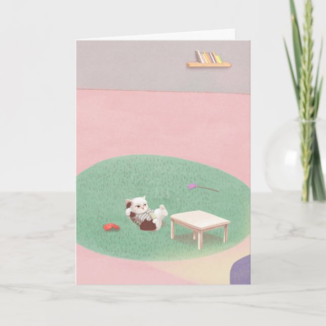 Carte Kitten détente dans le salon (Devant)