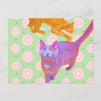 Carte Kitties rétro