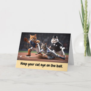 Carte Kitty Baseball