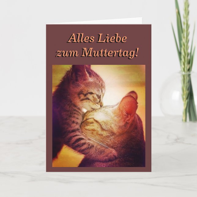 Carte Kitty de la mère (Devant)
