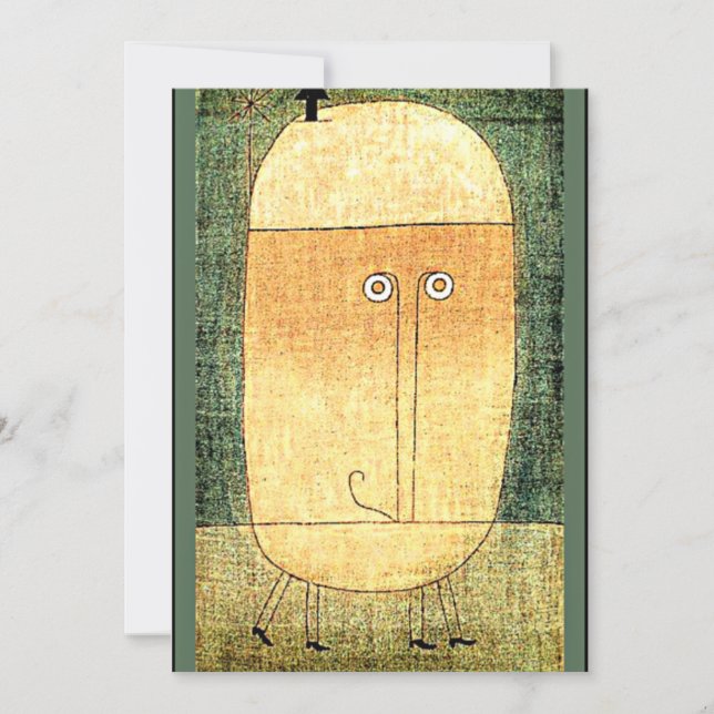Carte Klee - A Felelem arca (Devant)