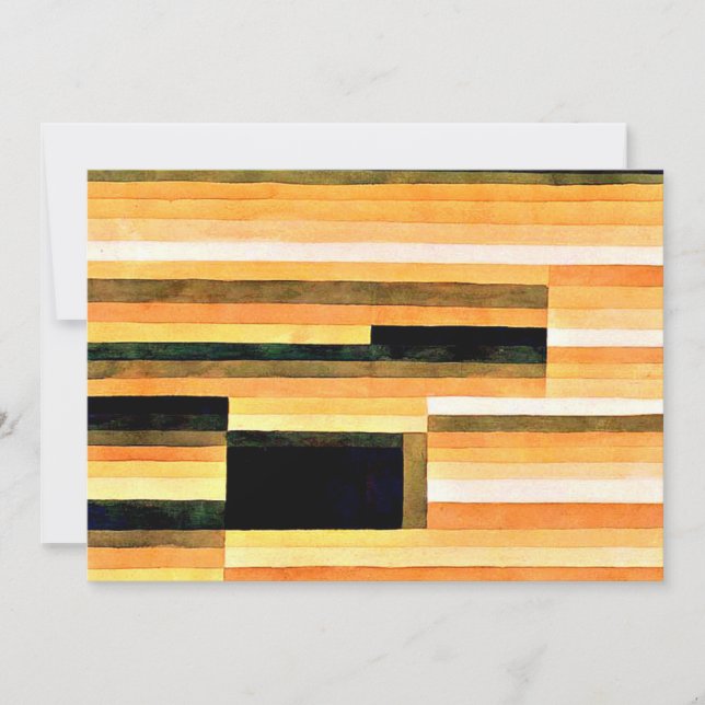 Carte Klee - Chambre Rock (Devant)