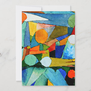 Carte Klee - Couleurs