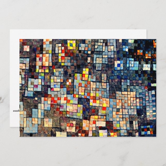 Carte Klee - Glashauser Viertel (Devant / Derrière)