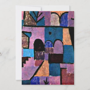 Carte Klee - Jardin oriental