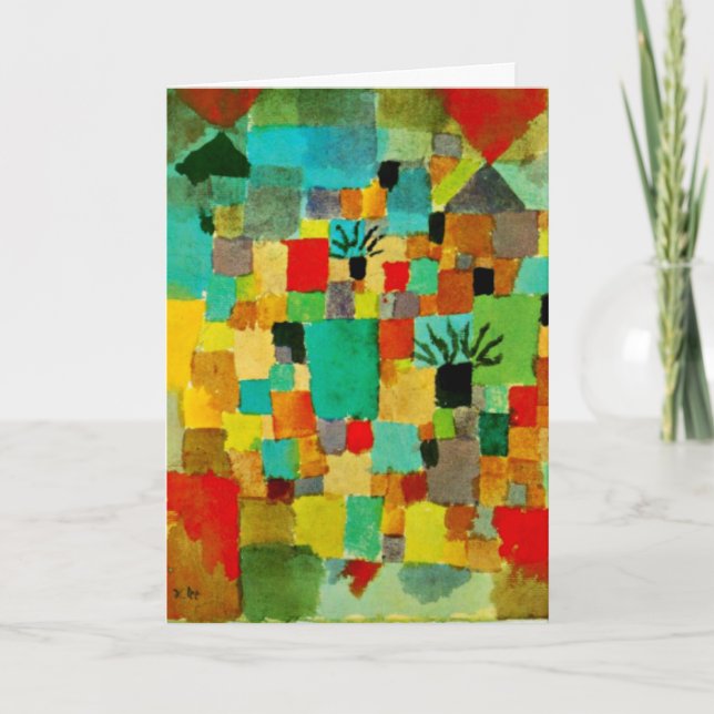 Carte Klee - Jardins Tunisiens du Sud (Devant)