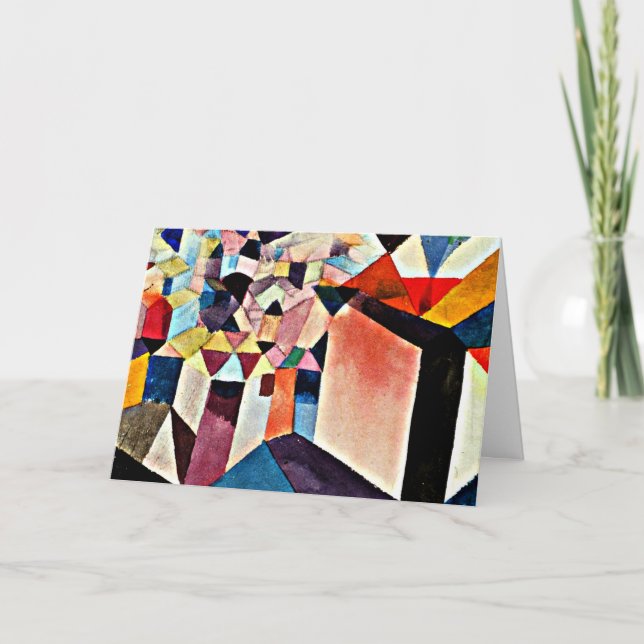 Carte Klee - La vision d'une ville (Devant)