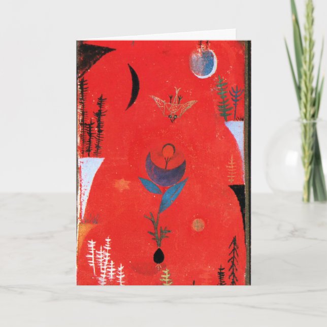 Carte Klee - Mythe des fleurs (Devant)