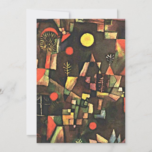 Carte Klee - Pleine lune (Devant)