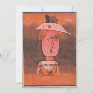 Carte Klee - Portrait de Mme P. dans le Sud