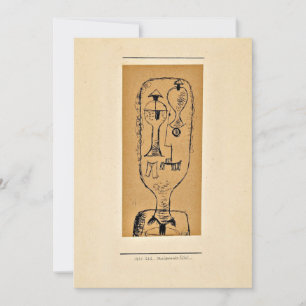 Carte Klee - Riddle Physiognomique