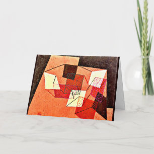 Carte Klee - Surfaces de bracelet, peinture célèbre,