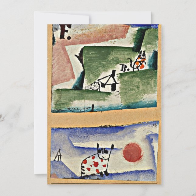 Carte Klee - Tomcat's Turf, peinture lunaire (Devant)