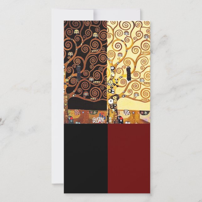 Carte Klimt, The Kiss, Art Signet Card (Devant)