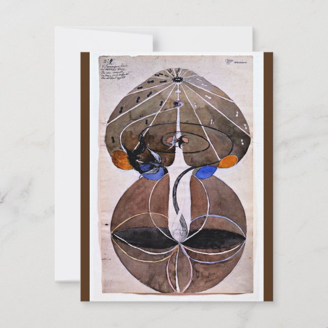 Carte Klint - Tree of Knowledge, No 2, série W, (Devant)