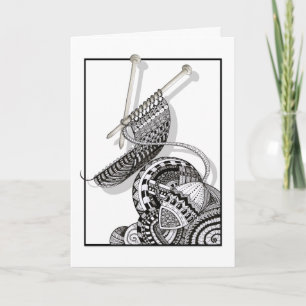 Carte Knit un art de griffonnage