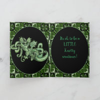 Knotty Celtic Knot Dragon irlandais