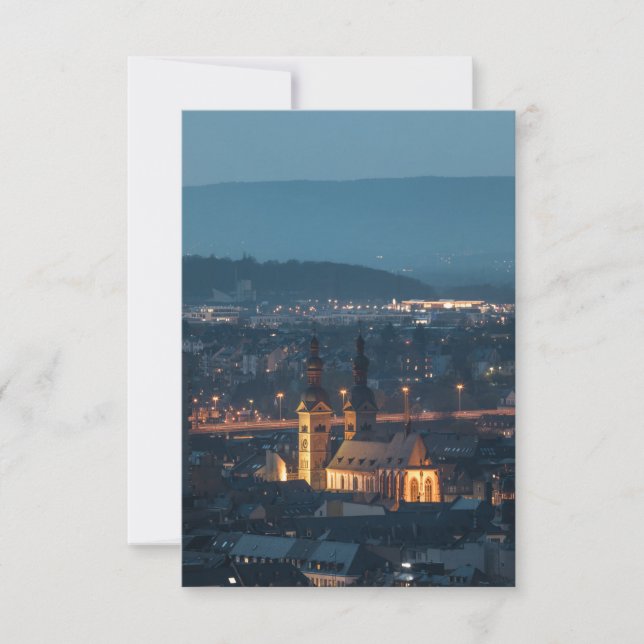 Carte Koblenz Allemagne (Devant)