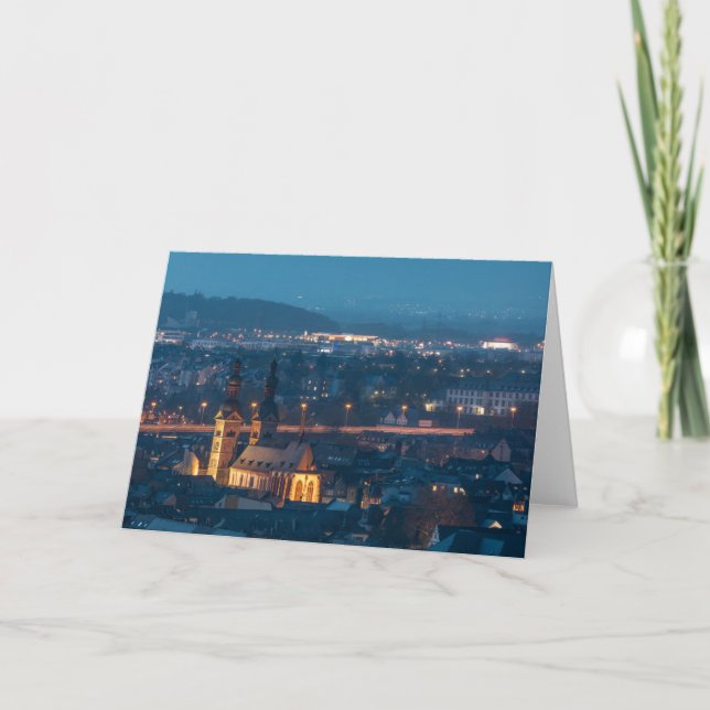 Carte Koblenz Allemagne (Devant)