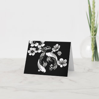 Carte Koi blanc