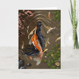 Carte Koi Mermaid
