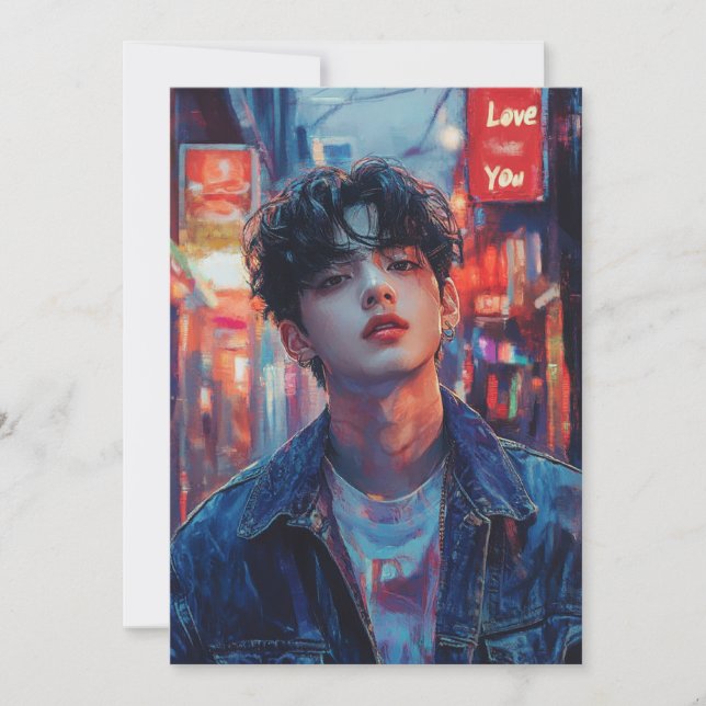 Carte KPop Valentine (Devant)