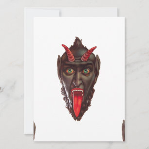 Carte krampus vintage
