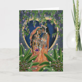 Carte Krishna et Radha