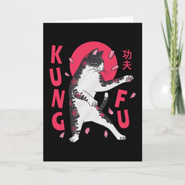 Carte Kung Fu Cat (Devant)