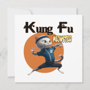 Carte Kung Fu Meowster