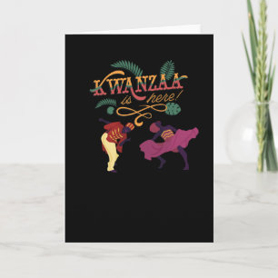 Carte Kwanzaa est là