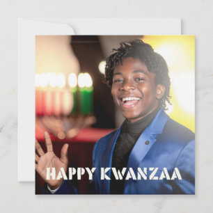 CARTE KWANZAA - JOYEUX KWANZAA -